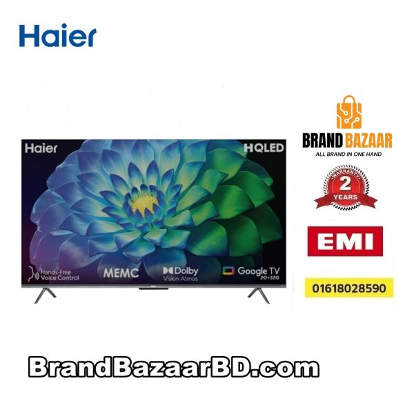 Haier 43 inch 4K Google TV | H43P7UX -43" HQLED |