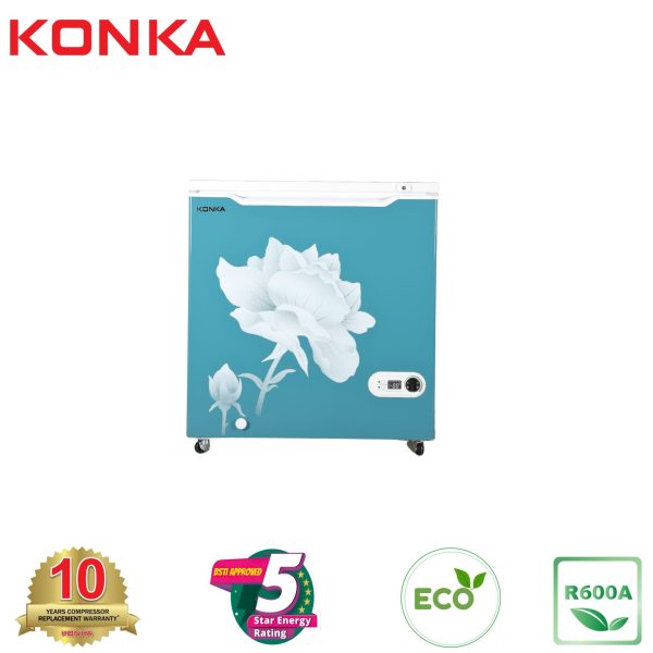 KONKA KDF 150 GB-BLUE Chest Freezer (150 LTR)