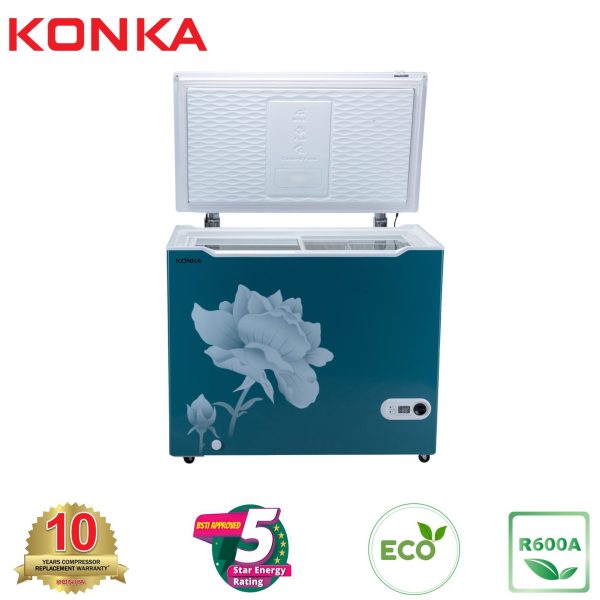 KONKA KDF 200 GB-BLUE Chest Freezer (200 LTR)