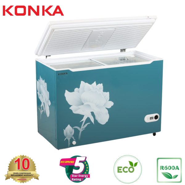 KONKA KDF 250 GB-BLUE Chest Freezer (250 LTR)