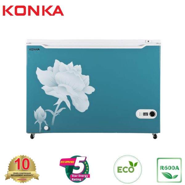 KONKA KDF 250 GB-BLUE Chest Freezer (250 LTR)