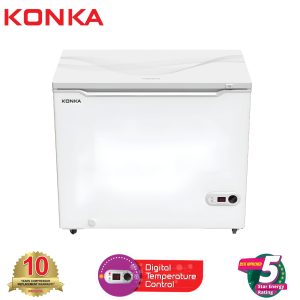 KONKA KDF 250 GB-WHITE Chest Freezer (250 LTR)