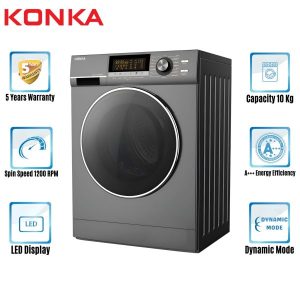 KONKA KG100-12B13 Washing Machine (10.0 KG) Front Loading